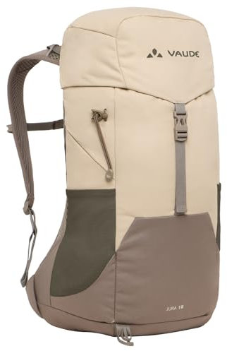 VAUDE Jura 18 – Wanderrucksack für Damen & Herren 18 Liter, Belüfteter Netzrücken mit Regenhülle, Ergonomische Schultergurte & Trinksystem – Ideal für Tagestouren