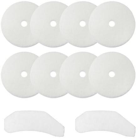 VZU 10Pcs Tumble Dryer Cloth Exhaust Filter for B*u*sh DHB7VTDW DHB7VTDB TD3CNBW Air Intake for Clothes Dryer Filter Replacement, Cotton Filter Dryer Filter(235mm*34mm)