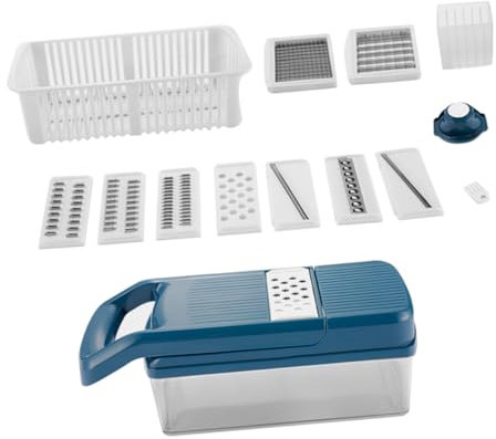PRETYZOOM Completo Cortador De Verduras Rallador Multifuncional Pelador De Patatas Rebanador Cortador De Frutas Fácil De Usar Superior Duradero