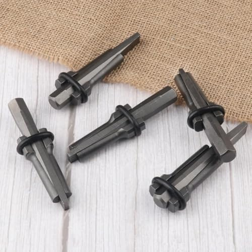 Set di 5 scalpelli resistenti ad alta durezza e per punte da trapano SDS per pietra e cemento, kit di scalpelli resistenti con cunei da 16 mm per granito, marmo e paesaggistica (set di punte da