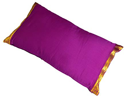 Yoga United Coussin avec couverture magenta
