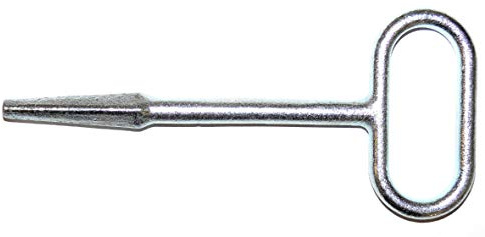 Vierkantschlüssel 6,0-10,0 x 160mm, Fensterschlüssel, Doppelfensterschlüssel, Steckschlüssel