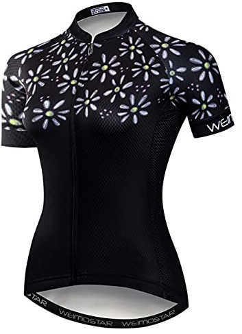 Hotlion Cykeltröja för kvinnor sommar cykelskjorta kortärmad cykelkläder CD5731, Cd5756, L