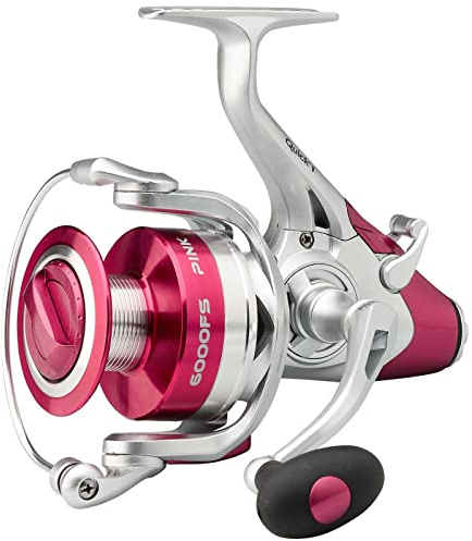 DAM Quick 1 Pink 2000 FD Spinn-Angelrolle – reibungsloser Betrieb, leichtes Design, ideal für Angler Aller Niveaus