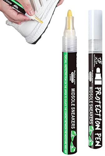 VENTDOUCE 2 Peinture Sneaker Blanche | Cirage Blanc pour Baskets | Nettoyant pour Semelle intercalaire, Chaussures, Baskets, Peinture, Stylo en Cuir, bâton Nettoyage