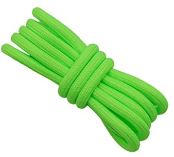 Skosnören polyester runda solida färgglada skosnören 5 mm sport skosnören, Färg 35, 120 cm