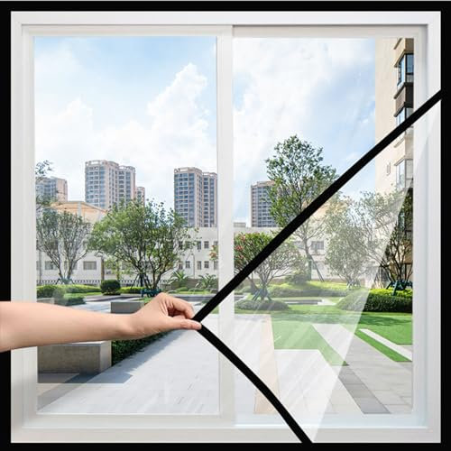 Película Aislante Para Ventanas Incluye Cinta de Doble Cara Invierno el sellado Kit de Aislamiento de Ventana,Lámina Aislante para Aislamiento Térmico de Ventanas (160x150cm/63x59in)