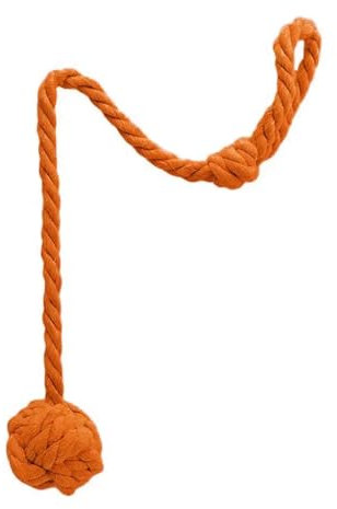 AOEGBY Gardinenband Baumwoll-Krawatte, Strick-Vorhangseil-Raffhalter, Einzelknäuel Curtain Rope Buckle (Color : Orange)