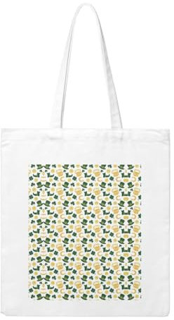 GaxfjRu Beer Hat Boots Grid Canvas Tote Bag - Functional and Stylish Sublimation Tote Bags and Reusable Grocery Bags, Beige, One Size