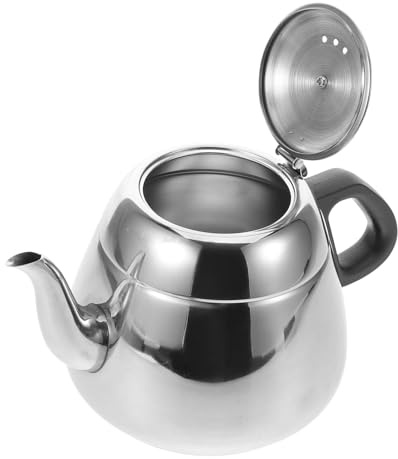 Verdickter Edelstahl Teekessel 2, 0 L für Induktionsherde, Silber