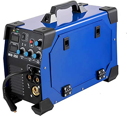 Soldadora Eléctrica, MIG WELDER TIG ARC ARC Soldador 3 en 1 Máquina soldadora de soldador TIG MMA Stick IGBT DC Inverter 250 amp MIG