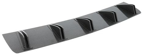 Spoiler Hinten Für M&axim- a Auto Tuning Zubehör 81,5 cm 5 Haifischflossen Splitter Spoiler Abdeckung Body Kit Heckschürze Diffusor Universal Auto Schwanz Spoiler Flügel(Carbon Fiber Look)