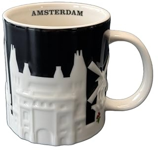 STARBUCKS Amsterdam City Coffee Mug Relief Series