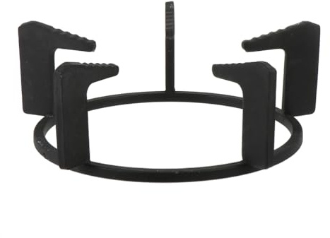 Holibanna Parrilla Cocina Gas de Hierro Fundido Antideslizante y Gruesa, Soporte para Wok Absorción y Distribución Uniforme de Calor para Estufas de Gas