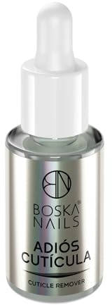 Boska Nails Removedor de cutículas Adiós Cutícula 8 ml Removedor suave de cutículas para uñas hermosas y cuidadas Práctica pipeta