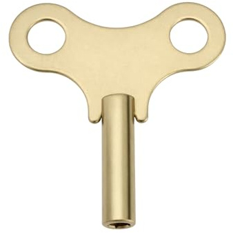 Create idea Llave de Cuerda para Reloj de Metal de 4 Mm Tamaño 7 Llave de Cuerda para Relojes Antiguos de Estilo Vintage Llave de Reloj con Orificio Cuadrado Llave de Reloj con Carillón 55x52mm