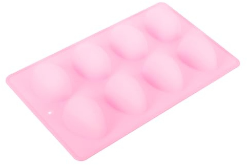 LABRIMP Cavity Silicone Baking Mold for DIY Easter Eggs Versatile Fondant and Chocolate Mould Random Color Non Stick and Dishwasher Safe Kitchen Tool Random Color