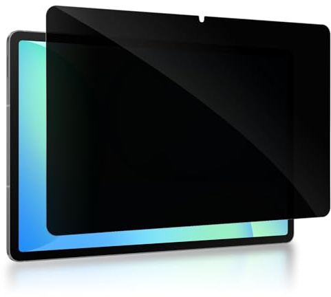 MokaZii Privacy Schutzfolie Kompatibel mit Galaxy Tab S10 FE+ / S10 FE Plus, 9H Härte Anti-Spy Tablet Sichtschutz, Anti-Kratzen Anti-Bubble Displayschutz für Galaxy Tab s10 fe+/fe plus (2025)