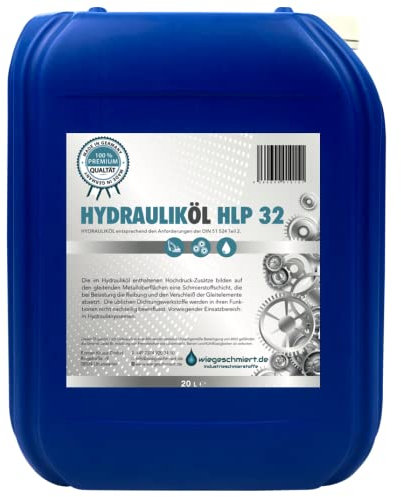 Hydrauliköl HLP 32 ISO VG 32 Nach Din 51524 Teil 2 (20 Liter)