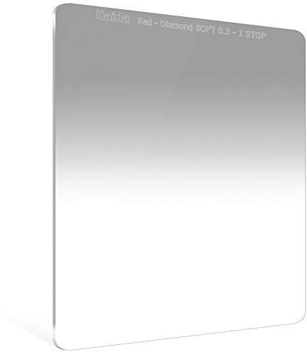 Haida Red Diamond Shockproof 150mm Soft Grade ND0.3 Filter ND GND 150 x 170 mm Double Strength Optical Glass MC 1 Stop ND2 HD4380