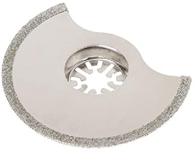 Segment-Halbkreis-Sägeblatt, 88 mm, Multitool, Diamant-Oszillierendes Schneidewerkzeug, Zubehör zum Schneiden von Fliesen und Fugenmörtel