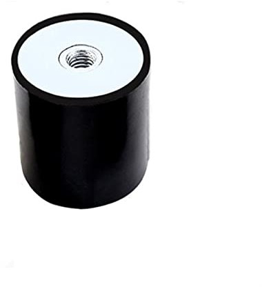 Styire Mechanisch Erschöpfen 1pcs Anti-Vibrations-Gummihalterung, M6 M8 Innengewinde Anti-Vibrationsdämpfer for Benzinmotoren, Pumpen, Schweißmaschine Isolation Montage (Color : M6 20x20mm)