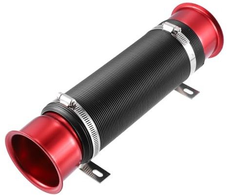 Auto Lufteinlass 76mm 3 Zoll Universal Einstellbare Auto Ansaugluft Rohr Luftkanal Schlauch Kalte Luft Turbo Intake Einlass Rohr Flexible Luftansaugschlauch