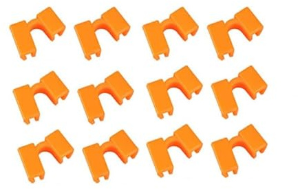 12PCS Essstäbchen Helfer Essstäbchen Essstäbchen Verwenden Trainer Helfer Essstäbchen Kinder Essstäbchen Hilfe Essstäbchen Trainer Helfer Stäbchen Hilfe Für Erwachsene Kinder (Orange, One Size)