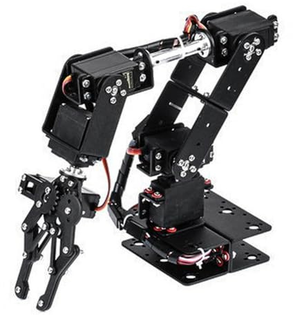 Booso 6DOF Roboter Mechanischer Arm Klemmklauensatz DOF Manipulator Industrieller Manipulator für Robotik
