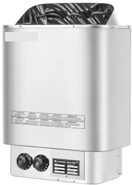 Stufa per sauna, Mini riscaldatore elettrico for sauna con controller interno in acciaio inossidabile da 8KW, stufa for sauna a vapore secco Uso della doccia spa per la casa dell'hotel