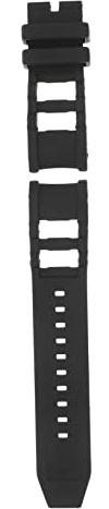 NUOBESTY Pulsera de Silicona para Reloj Inteligente Deportiva Negra, Cómoda y Resistente, Adecuado para Uso Diario Ocasión