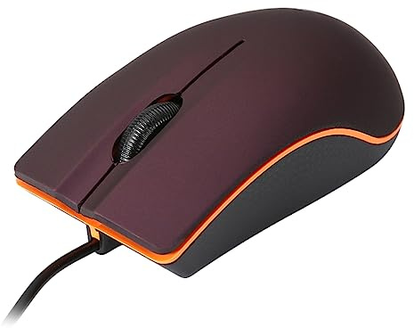 Kalttoy Mini mouse ottico con cavo USB 3D per PC, computer portatili, mouse da gioco cablato