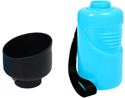 Botella de agua para perros – Taza portátil a prueba de fugas, recipiente de hidratación duradero, dispensador ligero de bebida, botella de viaje para caminar, senderismo, para cachorros, gatos