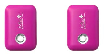 2 juegos de secador eléctrico de pestañas de mano, sin aspas, USB, para manicura de pestañas, color rojo, para viajes