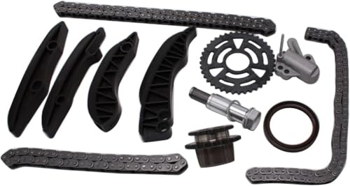 TAKPART 12 Pcs/set Timing Chain Kit Compatible for BMW N47 N47D20 2.0 & 1.6 Diesel Engine-Upgraded Version-New 13528572504 11317797897