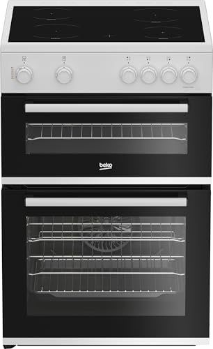 Beko AeroPerfect™ FDC6701W 60cm Wide Single Oven Electric Cooker with Ceramic Hob - White - A/A Rated