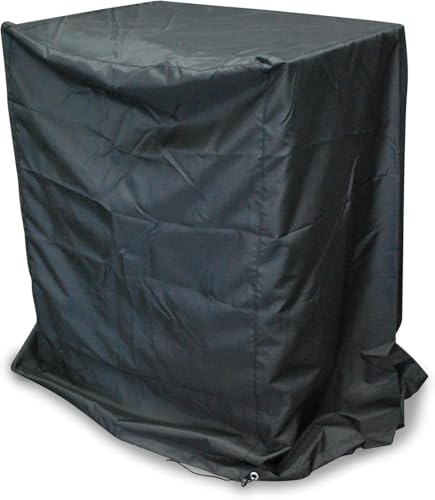 Housse de Barbecue Oxford Noire, Protection Extérieure(110 x 75 x 115cm)