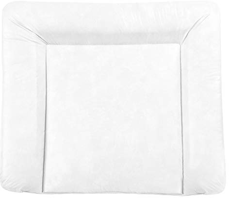 Julius Zöllner Wickelauflage Softy 65x75 cm - Wickelunterlage - wasserdicht und abwischbar - Made in Germany – Oeko-Tex Standard 100 – uni weiß