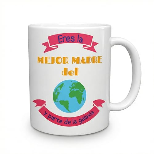 Somidocus Taza Eres la mejor madre del mundo y parte de la galaxia