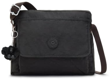 Kipling Damen Aisling Umhängetasche, Black Noir