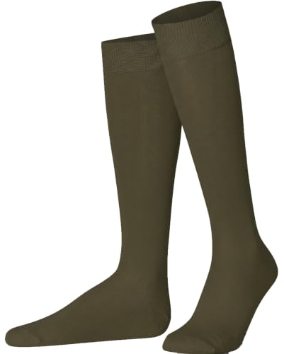 Mysocks Knee High Socks Men Womens Girls Cotton Seamless Toe Long Socks Knee Length Knee Socks Khaki,4-7