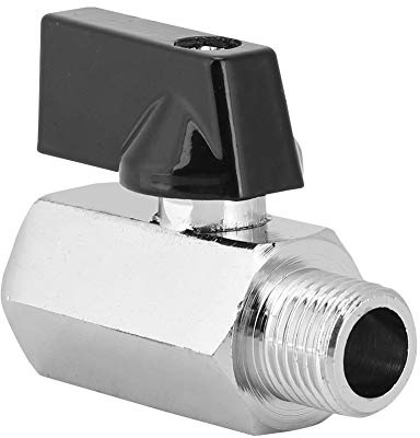 PC-Wasserkühlungs-Kugelhahn, G1 4-Gewinde-Wasserkühlungsventil mit Griffdesign für Computer-Wasserkühlungssystem