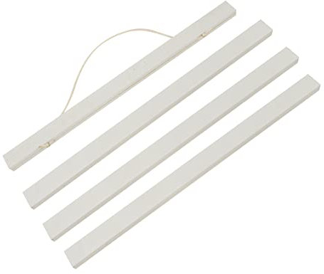 DEARMAMY 1satz Magnetische Poster Aufhänger Für Hintergrundbilder Lange Bilderleiste Naturholz Wechseln Von Drucken Für Wohn Und Arbeitsräume