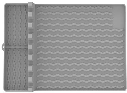 Silikon-Grill-Werkzeugmatte für Blackstone, Silikon-Grillmatten für den Außenbereich, Silikon-Grillwerkzeuge, Matte mit Tropf-Pad, lebensmittelechte Silikonmatte für Grill, Küche, faltbare