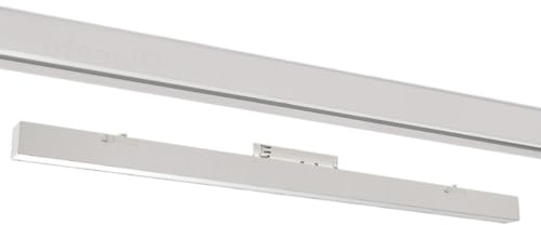 BARRA LED 40W Lineare per Binario Trifase elettrico Bianco pista guida track 220V lampadario sistema di illuminazione modulabile per vetrina showroom negozio casa