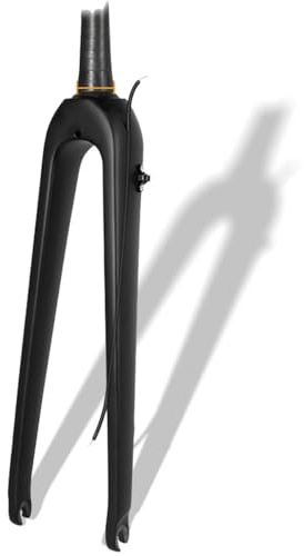 Mountainbike Gabel Vollcarbon 700C Gravel Road Bikes Starrgabeln 1-1/2'' Tapered Bikes Gabel Scheibenbremse Vorderradgabeln 9 * 100mm Schnellspanner