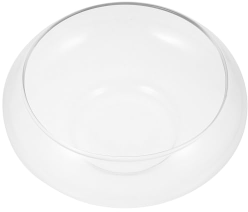 KONTONTY Pot de Fleurs Verre Transparent pour Plantes Intérieur Design Délicat et Romantique pour Maison Bureau et Café Contenant Hydroponique pour Succulentes et Fleurs Petites