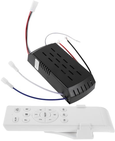 Regolatore Velocità Wireless per Ventilatori da Soffitto e Lampade Dc | Controllo a Bassa Tensione, Velocità Variabile, Due Dimensioni Disponibili, Interasse Fori 2mm, Installazione Domestica