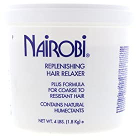Nairobi Replenishing Hair Relaxer Plus Formula for Coarse To Resistant Hair Unisex Relaxer, 64 Ounce by Nairobi
