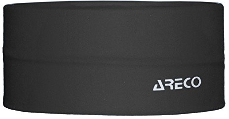 Areco Erwachsene Stirnband Soft Band'18, schwarz, One Size, 8011